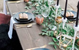 decorar bodas con velas altas-1