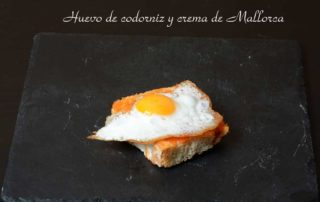 Aperitivos de boda. Huevo de codorniz