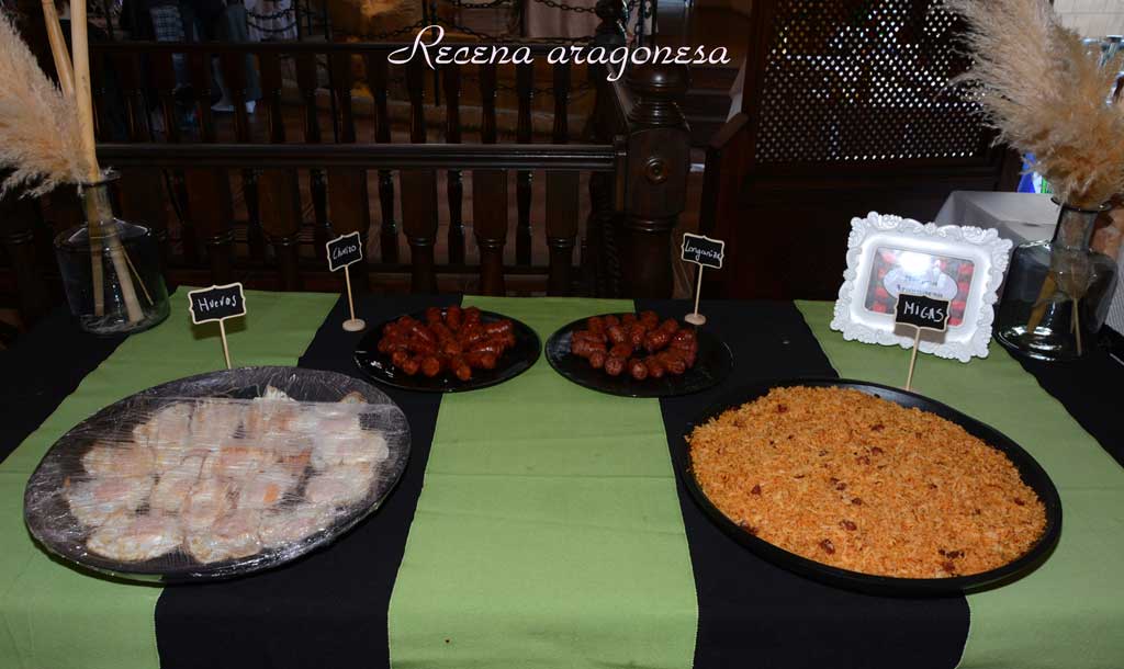 Rincón gourmet. Recena tradicional aragonesa