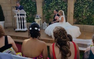 Ceremonia civil Tamara y Jonatan en Finca los Arcos-Castillo Bonavía