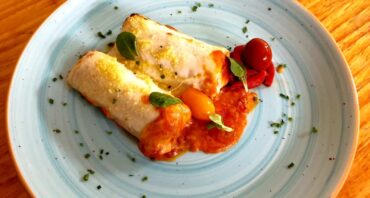 Canelones de ragout de ciervo_Carta Castillo Bonavia