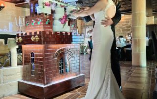bodas en el castillo-parejas de novios -Boda Esmeralda y Sergio
