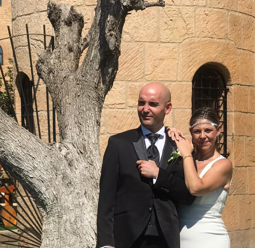 bodas en el castillo-parejas de novios -Boda Esmeralda y Sergio-2