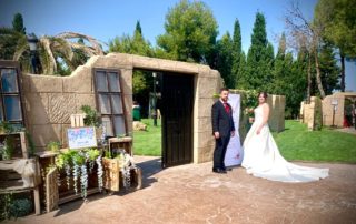 Bodas en el castillo-parejas de novios-Boda aitor y alba