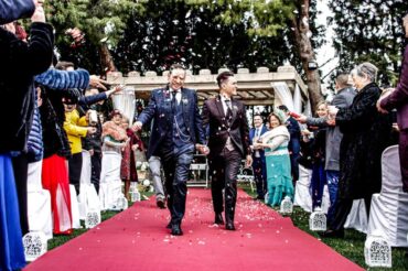 Ceremonia civil-Boda David y Juan_Bodas gays-Castillo Bonavía