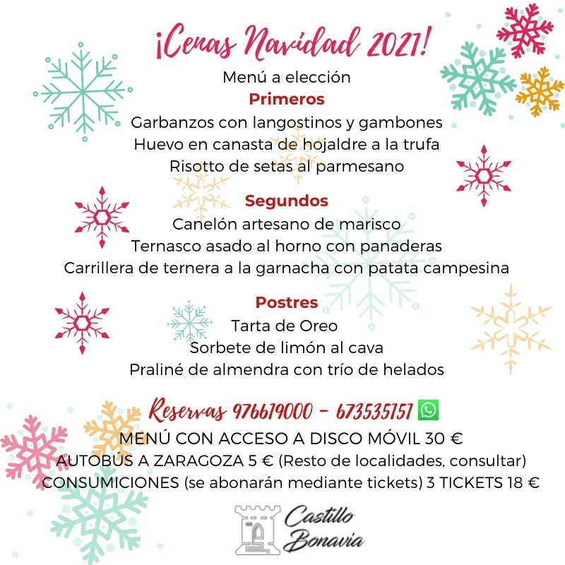 Cenas de Navidad-Empresa- Castillo Bonavia