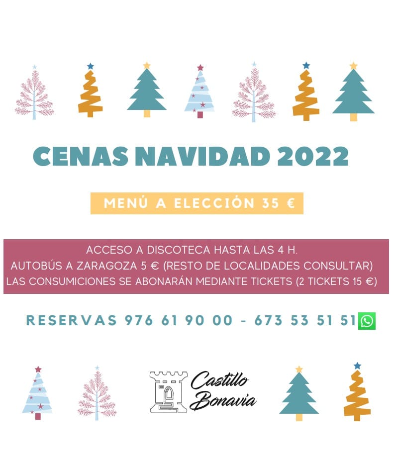 Cenas de empresa- Navidad 2022-Castillo Bonavía