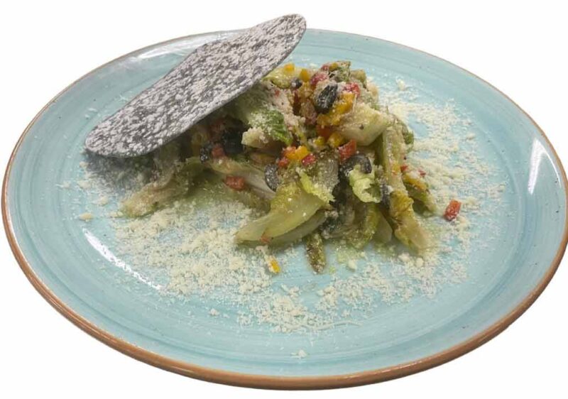 Cogollos a la plancha